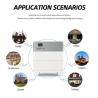 Buy cheap 51.2V 10KWH 15KWH Residential Lifepo4 Battery Stacked Lithium Battery Pack 300Ah 400Ah from wholesalers