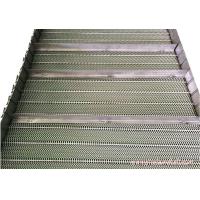 Buy cheap Baffle Mesh Stainless Steel Conveyor Chain Belt High Allowable Belt Tension product