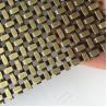 Buy cheap Stainless Steel Decorative Woven Wire Mesh for Length 30m-100m in Art Installations for furniture cabinet doors from wholesalers