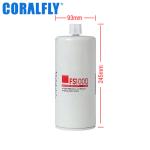 fs1000 P551000 BF1259 CORALFLY Fuel Water Separator Filter Spin - On