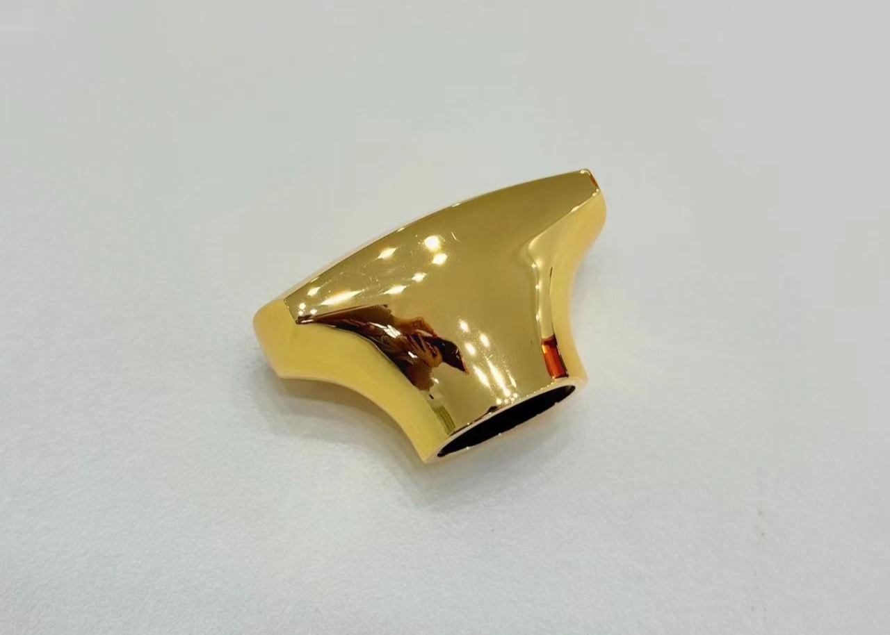 Eco-Friendly Gold Metal Perfume Cap For Customizable Design And Branding
