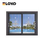 Aluminium Tilt And Turn Sliding Doors And Windows 15PSF Concealed drainage
