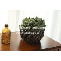 Buy cheap 2016 new style wood piece garden baskets round shape product