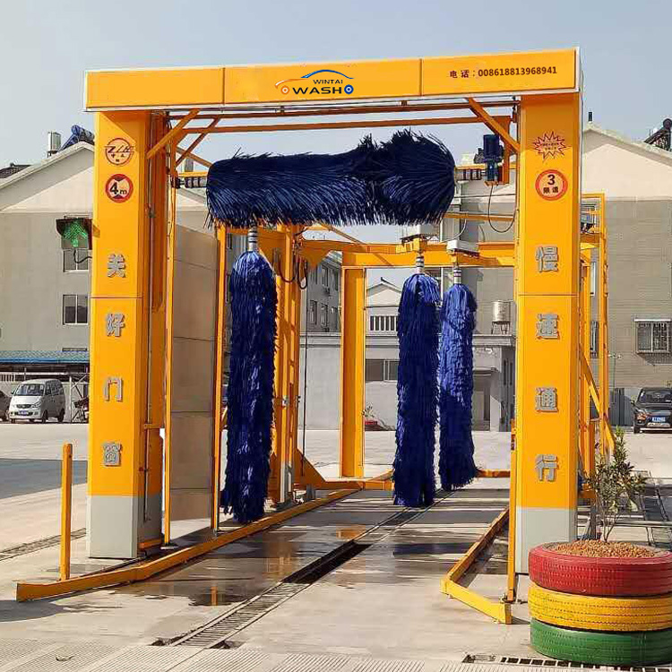 Galvanized Metal Bus And Truck Washing Machine Automatic Height 4200mm