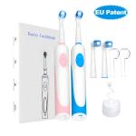 IPX7 Oral Cleaning Sonic Electric Toothbrush Couple Waterproof Electric