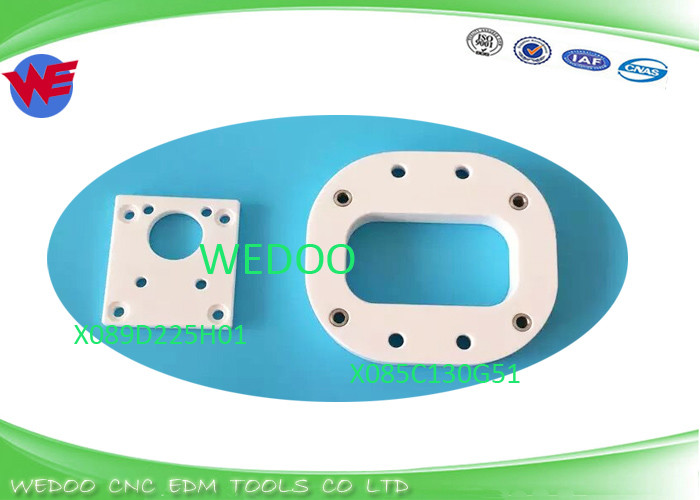 X085C130G51 DEL8500 EDM MV Mitsubishi Ceramic Isolator Plate 117*106*20T M312