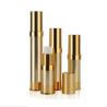 Buy cheap Gold Plating Acrylic Airless Cosmetic Bottles Airless Pump Bottle AS Material from wholesalers