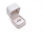 ODM Ring Gift Boxes Logo Printed Leatherette Magnetic Jewelry Boxes ISO9001