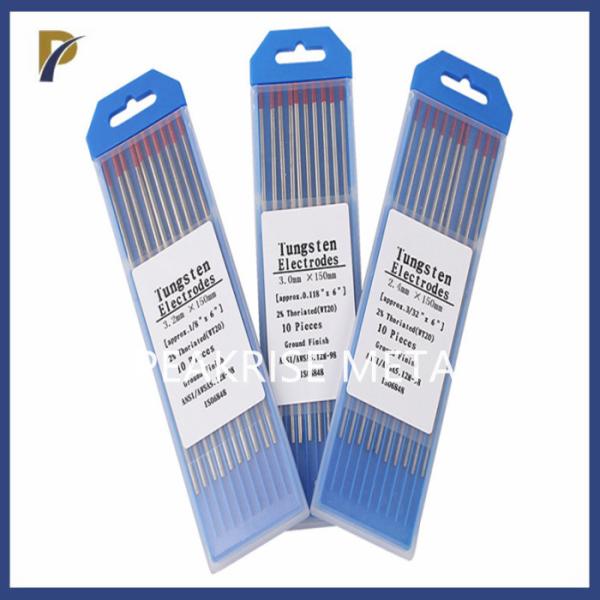 Diameter 0.5~25mm Thorium Welding Rod Cerium Red Tig Electrode Red Tungsten