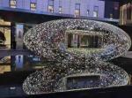 LED Stainless Steel Metal Landscape Sculpture 5.0 Meter Length