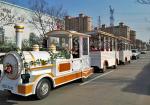 Buy cheap Outdoor Electric Trains Sightseeing Tourist Road Train 4m×1.65m×2.5m Train Head from wholesalers