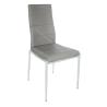 Buy cheap High Glossy Stainless Custom Upholstered Dining Chairs Skin Friendly PU Shell from wholesalers