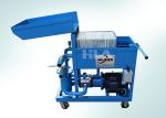 Dewatering Used Oil Plate Filter Press / Press Filtering Unit / Oil Cleaning