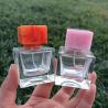 Buy cheap Square 50ml Perfume Spray Bottle Bayonet Resin Cap Glass Flat Round from wholesalers