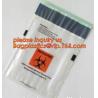 Buy cheap blood bag, blood grip bags. zipper pouch for medical specimen/ Pathological specimen packaging bag, medial blood carrier from wholesalers