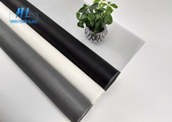 UV Resistant Fiberglass Fly Screen in Black Grey White 3.0m Fiberglass Mesh
