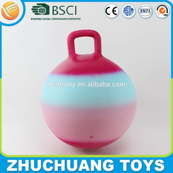 Buy cheap spray painting beach hopper ball girl jumping from wholesalers