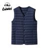 Buy cheap V Neck Bubble Vest Jacket Polyester Lightweight Outdoor Sport Waistcoat from wholesalers