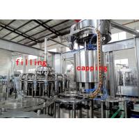 Buy cheap 18 Filling Head 3 In 1 Monoblock Liquid Filling Machine product