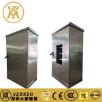 IP55 2 Compartments Outdoor Power Cabinet With Anti Theft Three Point Lock