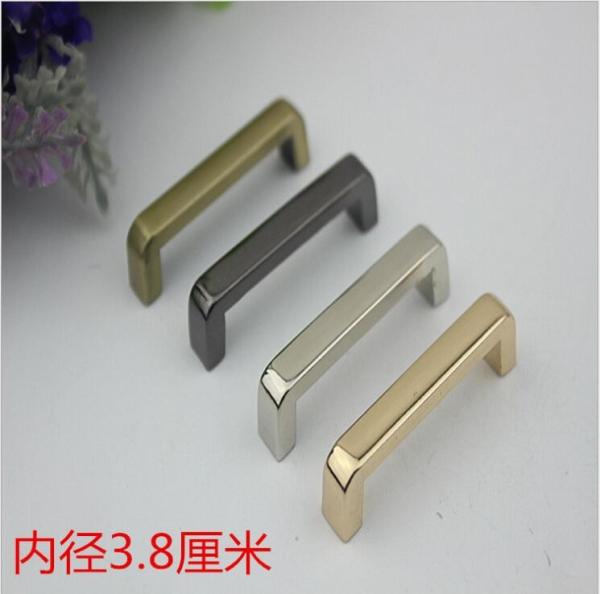 Buy cheap Handbag accessory hanging brush anti brass color zinc alloy 38 mm metal arch bridge for sales from wholesalers