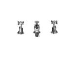 Chrome Brass Concealed Shower Mixer Revolutionary Wall Mounted T8908