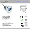Buy cheap Stainless steel 3W LED Underwater light /led underwater lamp led pool light from wholesalers