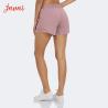 Buy cheap 130gsm Wear Active Yoga Shorts Quick Dry Loose Fit Reflective Mesh from wholesalers
