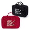 Buy cheap Professional Custom Large Capacity Waterproof Polka Dot Wash Makeup Bag from wholesalers