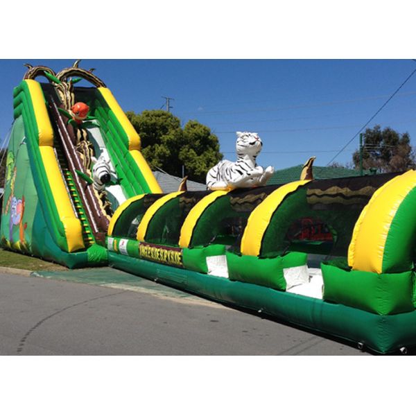 Quality Durable Giant Inflatable Slide For Water Park Amusement Games for sale