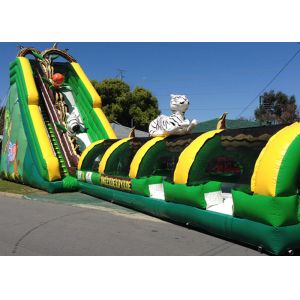 Buy cheap Durable Giant Inflatable Slide For Water Park Amusement Games from wholesalers