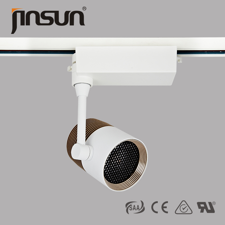 20W High Brightness CREE Chip Round Shape Gold Color Of LED Track Light