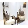Buy cheap Eichholtz Santorini Velvet Single Sofa Chair Seater With Stainless Steel Frame And Legs from wholesalers