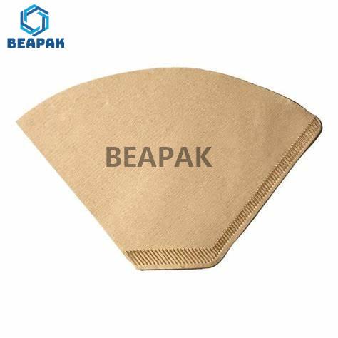 Buy cheap V60 One Cup Coffee Filters Natural Unbleached Triangle Paper from wholesalers