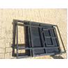 Buy cheap Black Metal Crowd Control Barriers Crowd Stopper Barricades For Concert from wholesalers