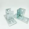 Buy cheap 12 Gauge 4 Holes Base Corrosion Resistant Strut Channel Fitting from wholesalers