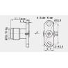 Buy cheap 50Ω Stainless Steel Female RF Coaxial Connector Lifetime 500Cycles for Industrial from wholesalers