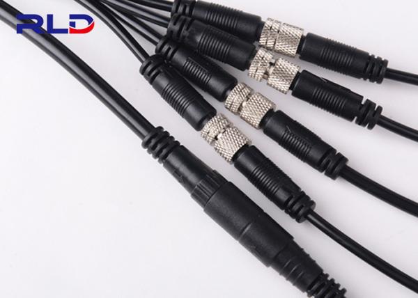 Buy cheap 5 Pin 6 Pin Waterproof DC Power Connector Waterproof Plug from wholesalers