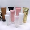 Buy cheap Two Layer Plastic Cosmetic Soft Tube Shinny Color With Flip Top Cap from wholesalers