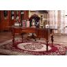 Buy cheap F008 Antique Luxury Original Wood Classic Home Office Desks Corrosion Resistance from wholesalers