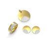 Buy cheap Simple Gold Men's Jewelry Sets Cross Ring Necklace Set Sweater Chain Alloy Jewelry from wholesalers