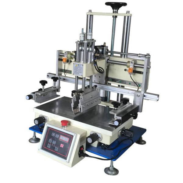Buy cheap HY-2030 Flat Bed Desktop Screen Printing Machine 5-7Bar Air Pressure from wholesalers