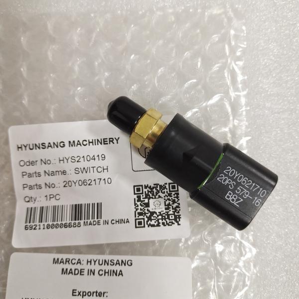 Buy cheap Komatsu Mini Excavator Parts Switch 20Y0621710 08064-10000 203-06-56210 For 6D95 PC200-6 from wholesalers