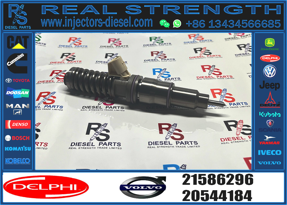 Fuel Pump Injector 21586296 3801440 HRE339 3803655 3587147 System Parts Fuel Injector BEBE4C16001 Nozzles For Volvo Penta Engine