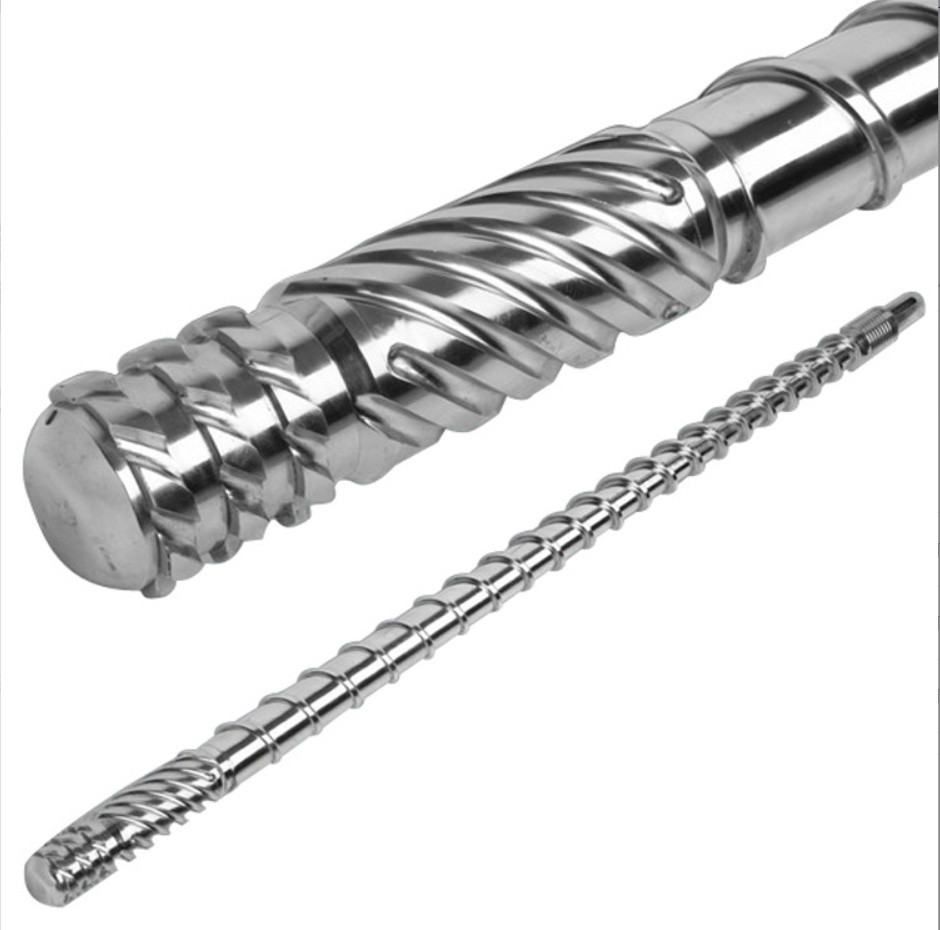 Professional Injection Extrusion Single Screw Barrel For Granulation Extruder Machine
