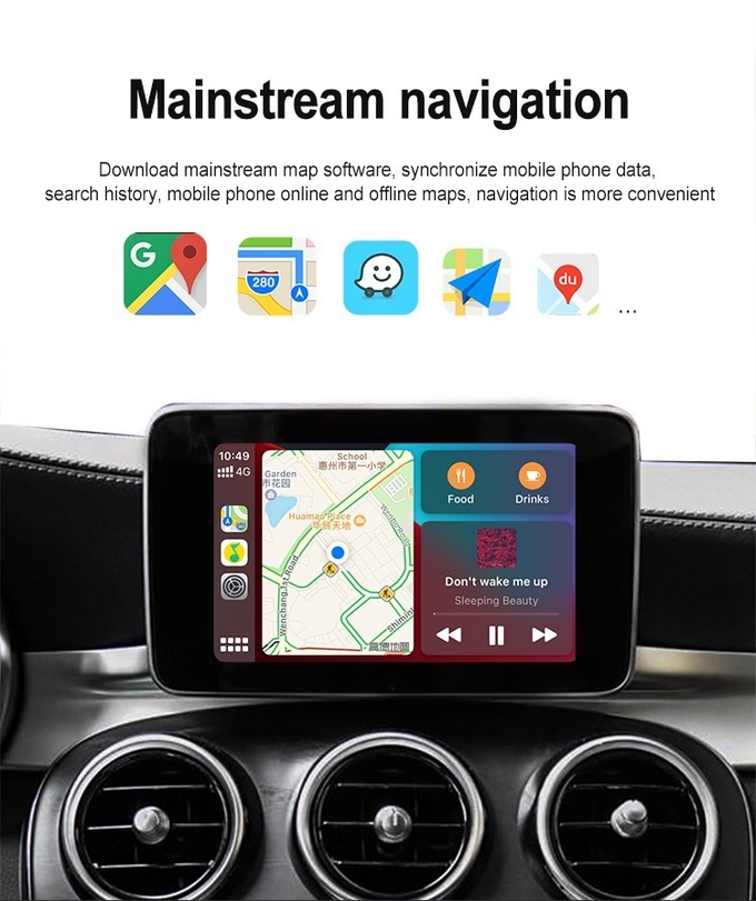 Android 13 HDMI Output TBox UHD Android Auto CarPlay AI Box SM6225 8G 128Gb Support Youtube Netflix