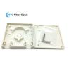 Buy cheap 2 Port Fiber Optic Termination Boxes SC Simplex SM MM FTTH Fiber Optic Wall Plate Outlet from wholesalers