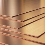 Factory Soft Copper Sheet 0.5mm Thick H59 SUS Metal Color Flat Surface