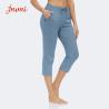 Buy cheap High Waist Lulu Yoga Jogger Pants 250gsm Yoga Capri Leggings With Pocket from wholesalers