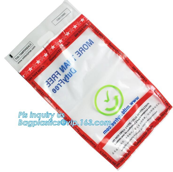 custom logo tamper tear proof plastic bank money envelopes mailing bag, Security Bag/Printed Plastic Security Bags For M